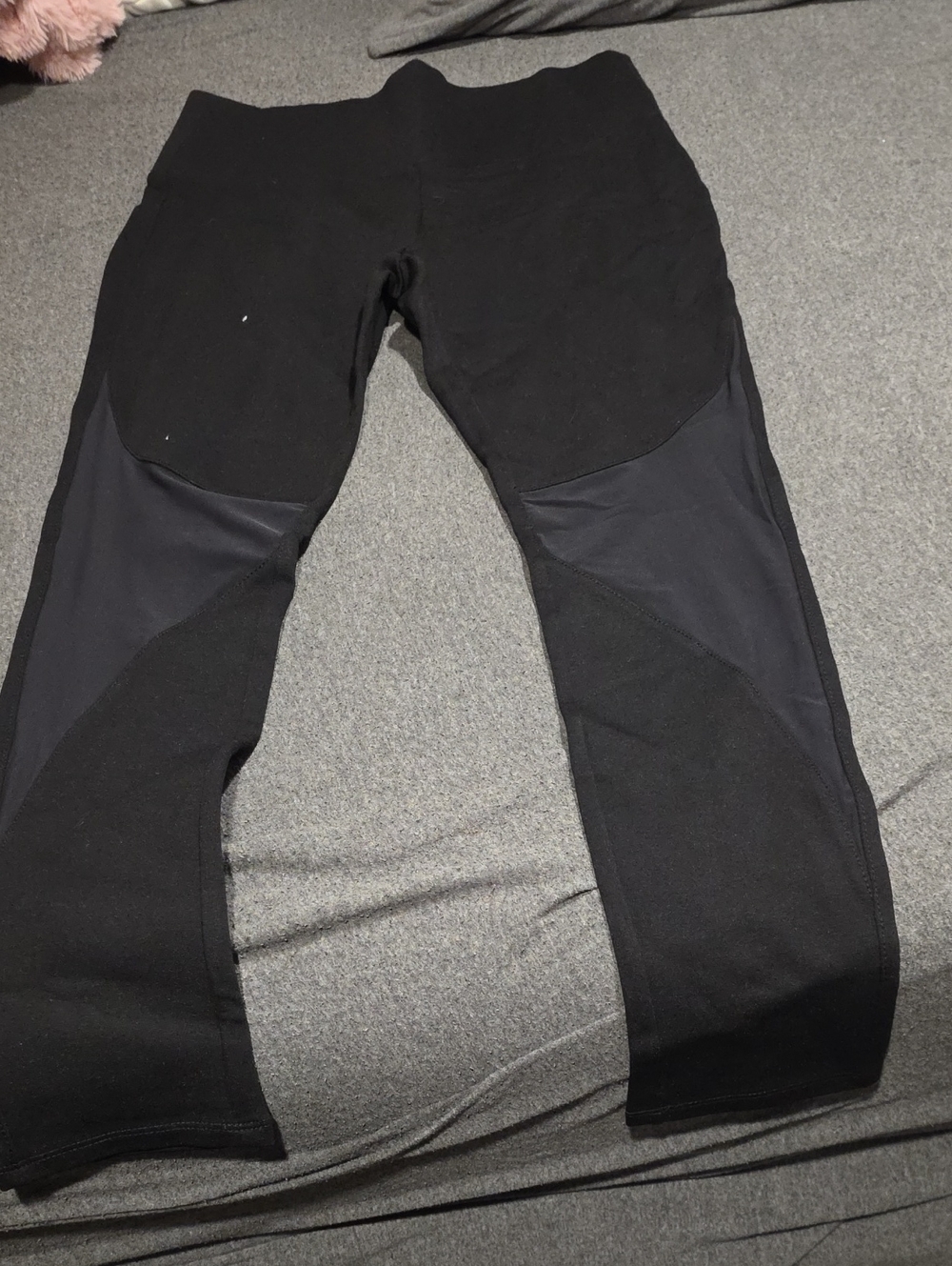 Ci Sono Black Panel Stretch Joggers
